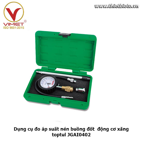 Dụng cụ đo áp suất nén buồng đốt động cơ xăng