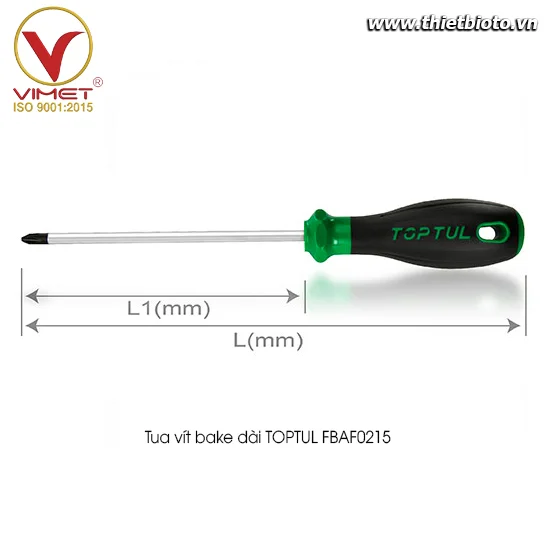 Tua vít bake dài TOPTUL FBAF0215