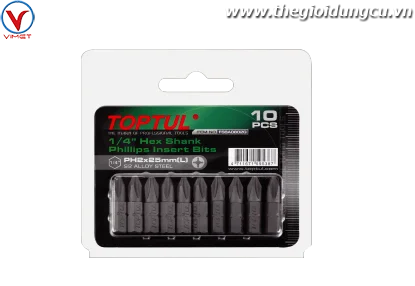 Vỉ đầu vít bake 1/4” TOPTUL FSBA0800G