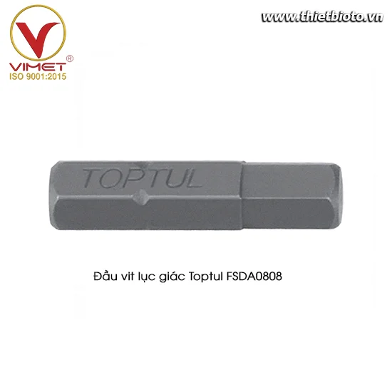 Mũi vít lục giác Toptul FSDA0808