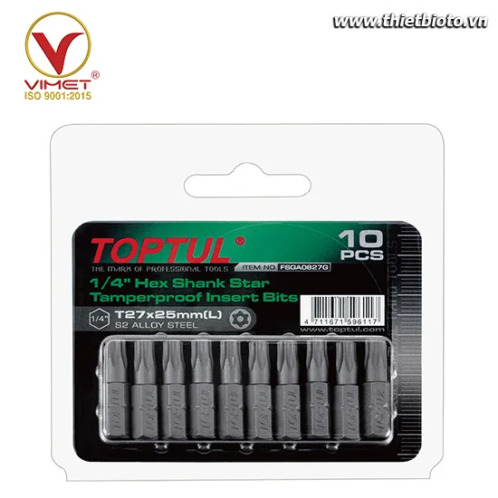 Vít sao lỗ 1/4" Toptul FSGA0815G