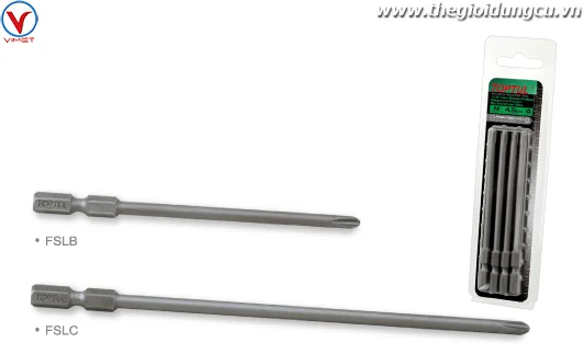 Bộ vít bắn tôn 4 chi tiết Toptul FSLB0802G