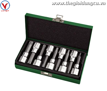 Hộp vít sao 1/2" 9 chi tiết