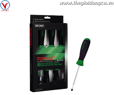 Bộ tua vít chống trượt 6 chi tiết Toptul GAAE0604
