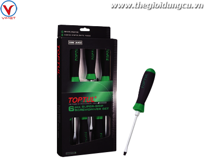 Bộ tua vít chống trượt 6 chi tiết Toptul GAAE0608