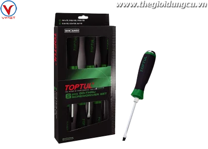 Bộ tua vít đóng 6 chi tiết Toptul GAAE0613