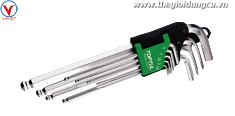 Bộ lục giác đầu bi 9 món TOPTUL GAAL0916