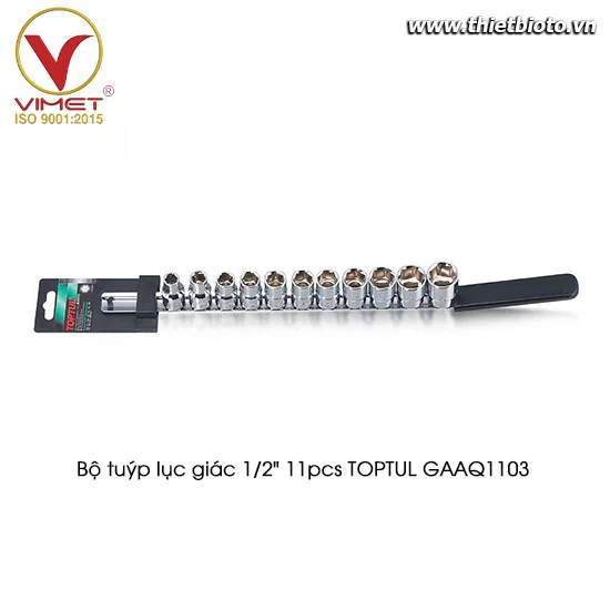 Bộ tuýp lục giác 1/2" 11pcs TOPTUL GAAQ1103