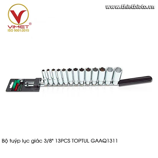 Bộ tuýp lục giác 3/8" 13PCS TOPTUL GAAQ1311