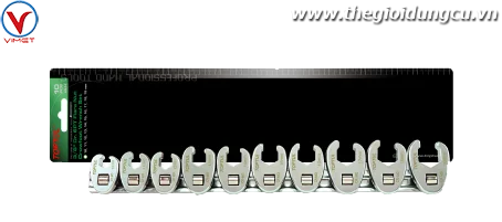 Bộ đầu nối phụ kiện cần xiết lực 10 món 3/8"