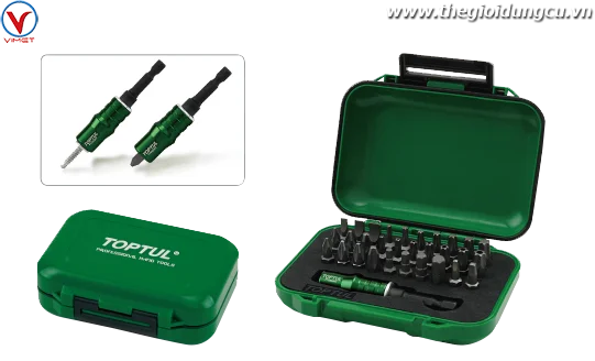 Bộ đầu mũi vít đa năng 1/4" 31 chi tiết GABW3102