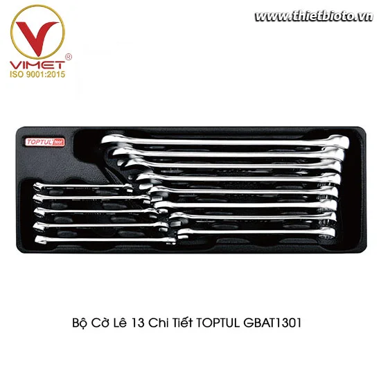Bộ cờ lê 13 chi tiết TOPTUL GBAT1301