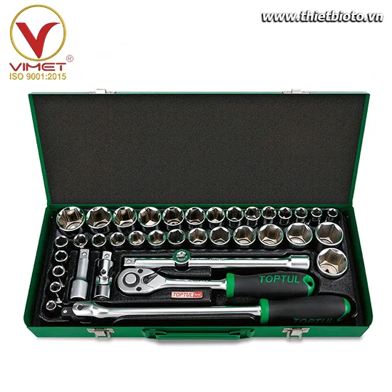 Bộ đồ nghề tuýp lục giác 1/2"   Toptul GCAD3803