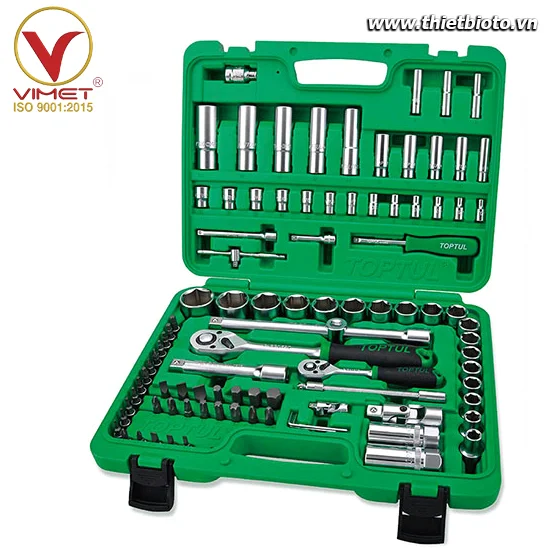 Bộ dụng cụ đồ nghề xách tay 94 chi tiết TOPTUL GCAI094R