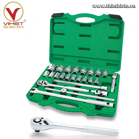 Bộ tuýp đầu 1/2" 24 chi tiết TOPTUL GCAI2412