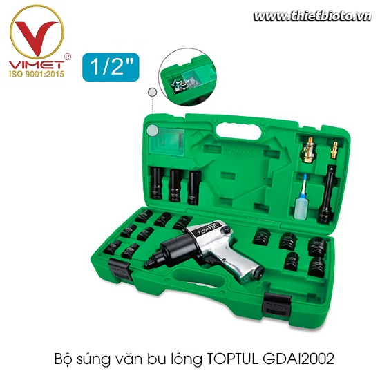 Bộ súng văn bu lông 1/2" TOPTUL GDAI2002
