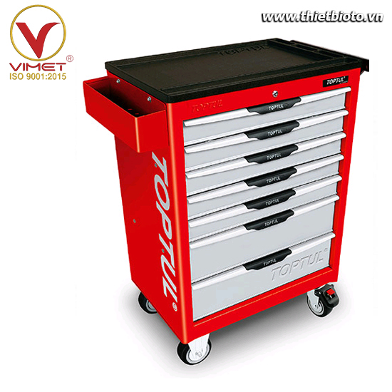 Tủ đồ nghề 7 ngăn 208 chi tiết Toptul GE-20804