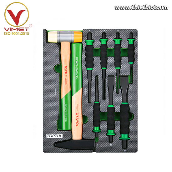 Khay dụng cụ cầm tay 9 chi tiết Toptul GEB0906