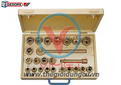 Bộ đầu tuýp 24 món 1" GED0430006S Gedore