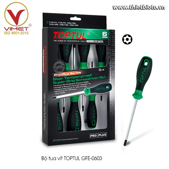 Bộ tua vít TOPTUL GFE-0603