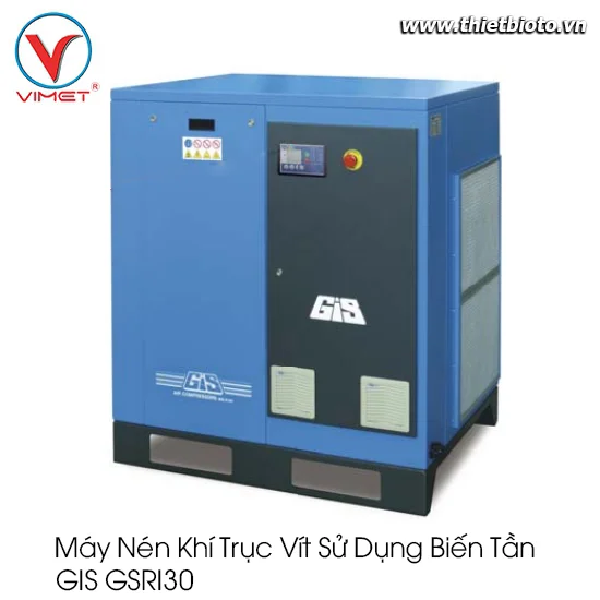 Máy nén khí trục vít inverter 30 HP GIS GSRI30