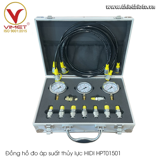 Đồng hồ đo áp suất thủy lực HIDI HPT01501