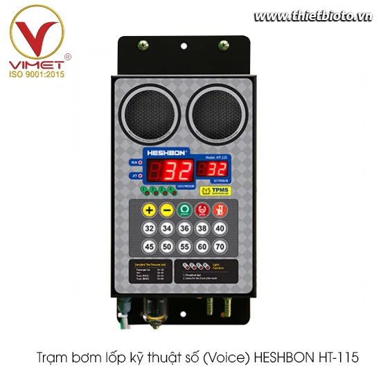Trạm bơm lốp kỹ thuật số HESHBON HT-115
