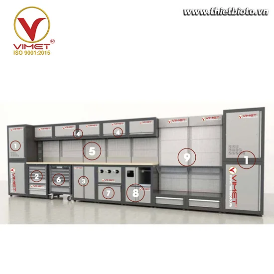 Hệ thống tủ đồ nghề đa năng VIMET TDC09141