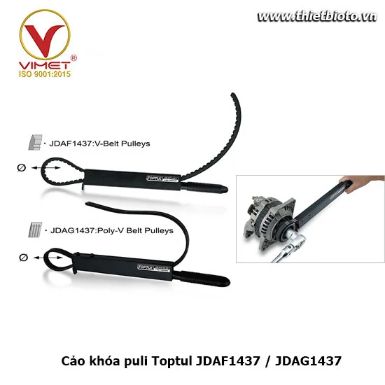 Cảo khóa puli Toptul  JDAG1437