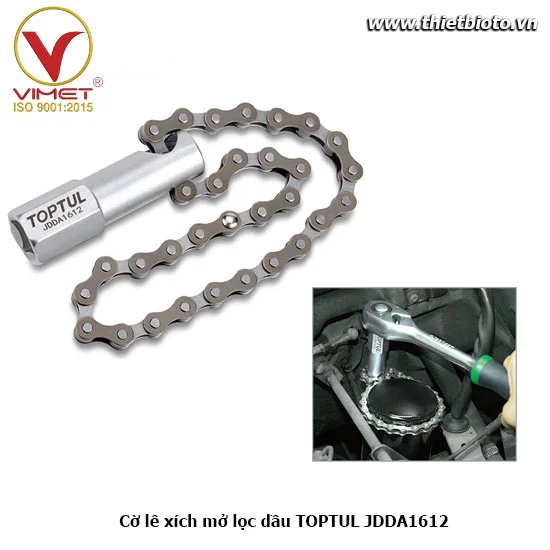 Cờ lê xích mở lọc dầu Toptul JDDA1612