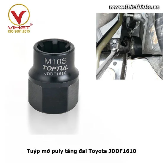 Đầu Tuýp M10S Dùng Cho Bộ Căng Đai TOYOTA  JDDF1610