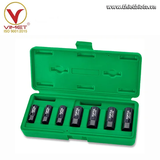 Bộ đầu tuýp taro chuyên nghiệp 7pcs TOPTUL JGAI0707