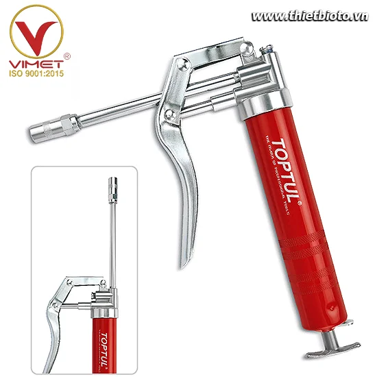 Súng bôi trơn Piston Grip - Ống cứng W / 7 " TOPTUL JJBA0302