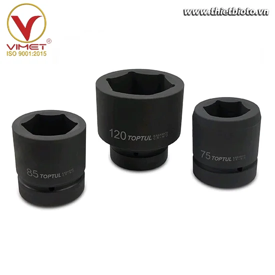 Đầu tuýp đen lục giác 2-1/2" TOPTUL KABA8090