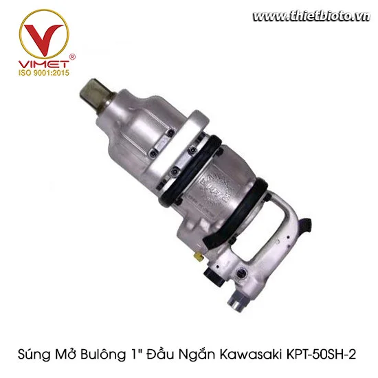 Súng xiết bulông 1" đầu ngắn KAWASAKI KPT-50SH-2