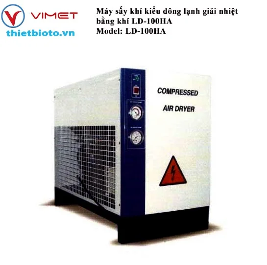 Máy sấy khí kiểu đông lạnh giải nhiệt bằng khí LD-100HA