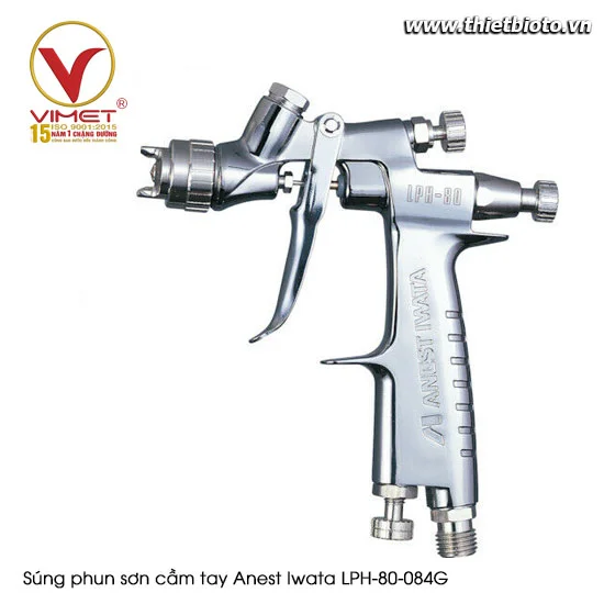 Súng phun sơn cầm tay Anest Iwata LPH-80-084G