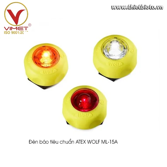 Đèn báo tiêu chuẩn ATEX WOLF ML-15A