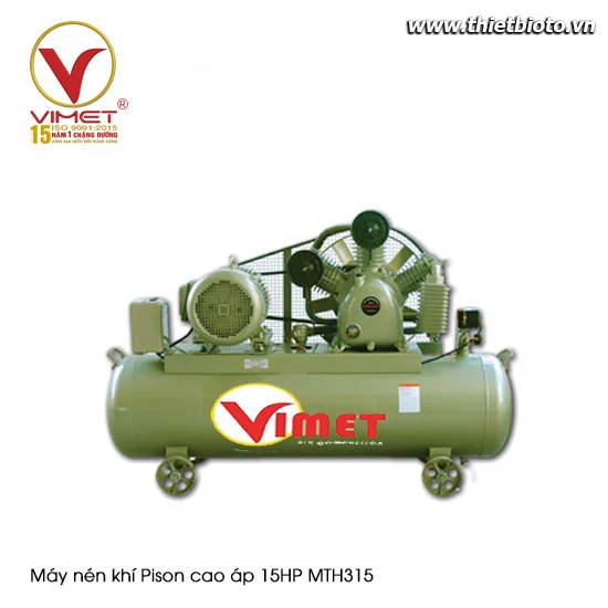 Máy nén khí Pison cao áp 15HP VIMET MTH315