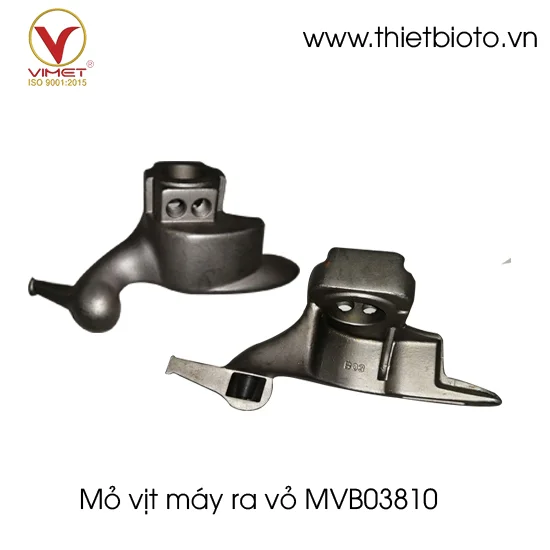 Mỏ vịt máy ra vỏ xe ô tô