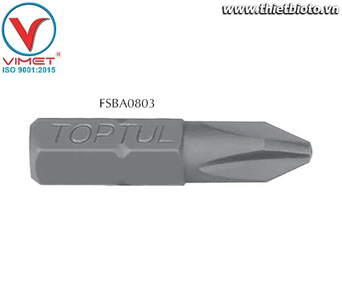 Mũi vít bake 1/4" Toptul FSBA0803