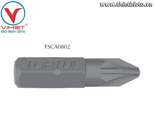 Mũi vít bake 1/4" Toptul FSCA0802
