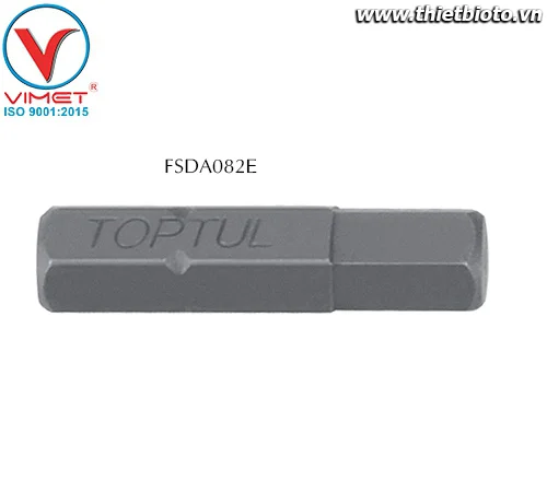 Mũi vít lục giác 1/4" Toptul FSDA082E