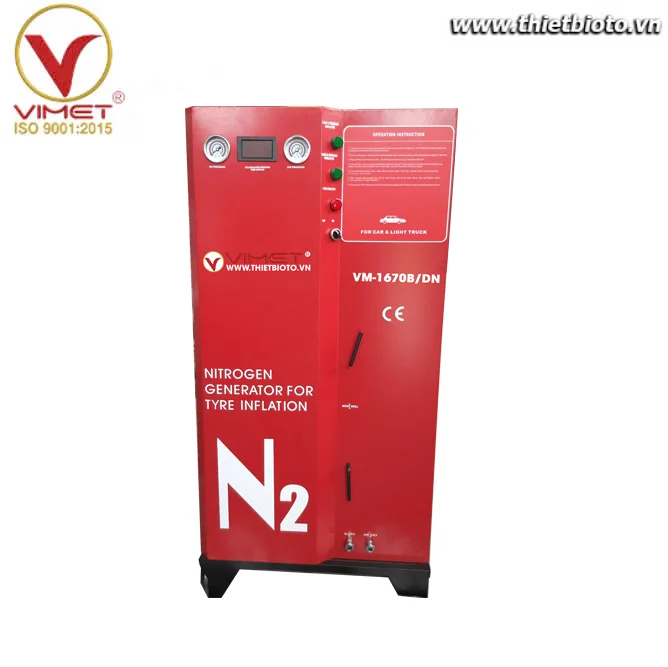 Máy bơm và tạo khí nitơ VIMET VM-1670B/DN