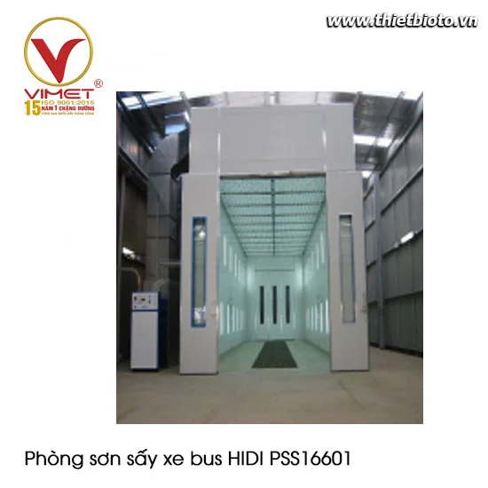 Phòng sơn sấy xe bus HIDI PSS16601