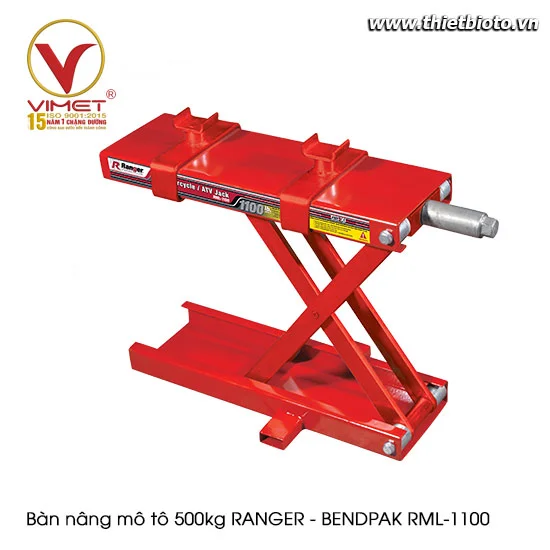 Bàn nâng mô tô 500kg RANGER  RML-1100