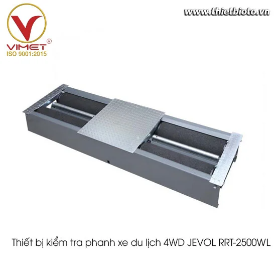 Thiết bị kiểm tra phanh xe du lịch JEVOL 4WD RRT-2500WL