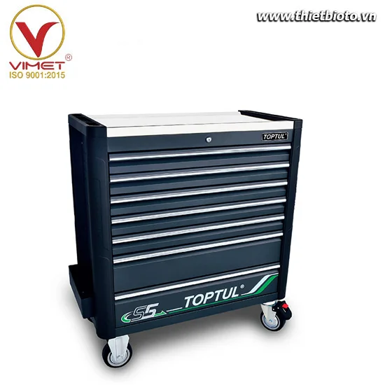 Tủ dụng cụ đồ nghề 424 chi tiết TOPTUL GE-42430