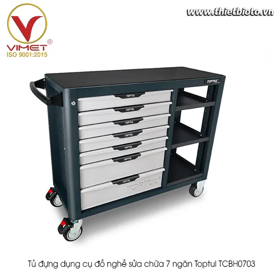 Tủ đựng dụng cụ đồ nghề sửa chữa 7 ngăn Toptul TCBH0703