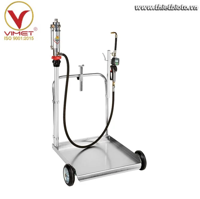 Trụ bơm nhớt di động có đồng hồ đo lưu lượng 20 lít/phút Raasm 37200